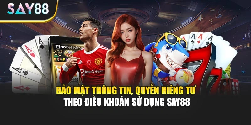 Bảo mật thông tin, quyền riêng tư theo điều khoản sử dụng Say88