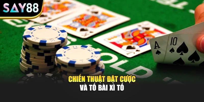 Chiến thuật đặt cược và tố bài xì tố