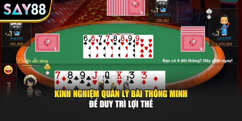 Kinh nghiệm quản lý bài thông minh để duy trì lợi thế