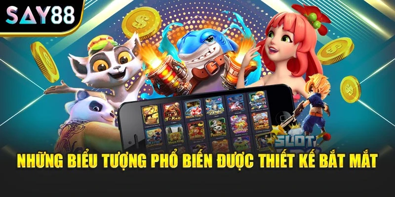 Những biểu tượng phổ biến được thiết kế bắt mắt